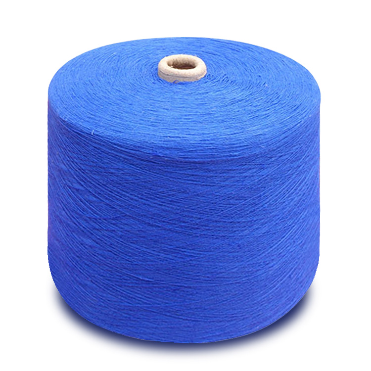 100% Recycled fabric polyester 40s ring spun yarn