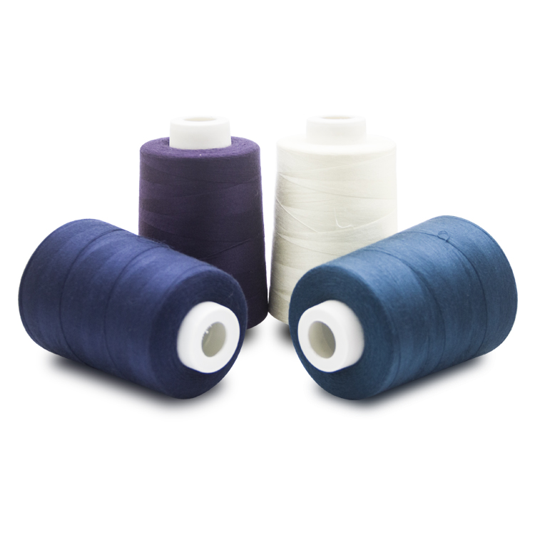 100% spun polyester fabric sewing bags thread