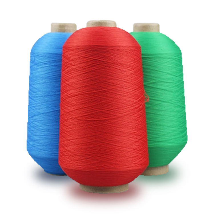 150D lustrous and colored polyester filament FDY polyester thread