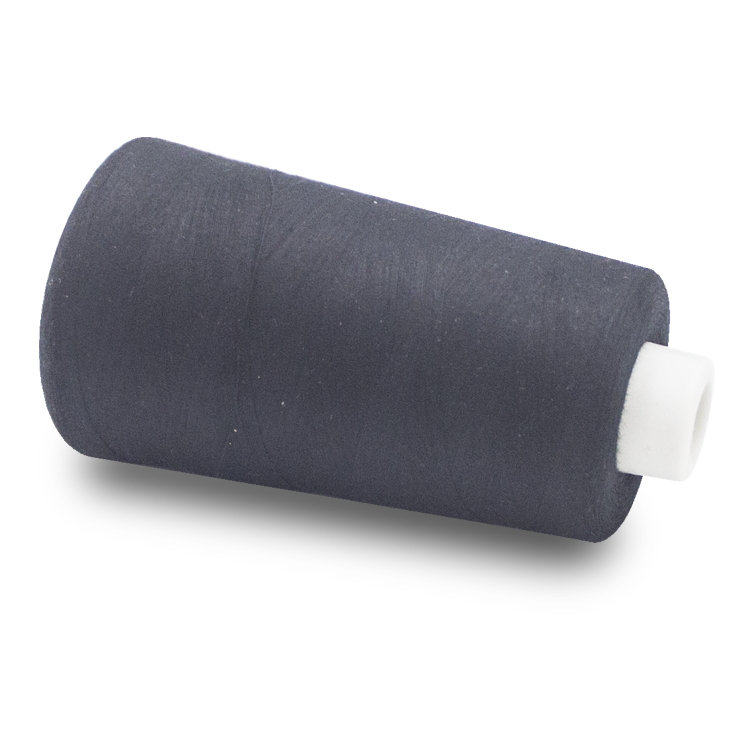 Ropa de alta calidad tejer coser hilo de algodón poliéster