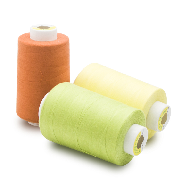 High quality  polyester cotton sewing thread 40/2 5000 yards