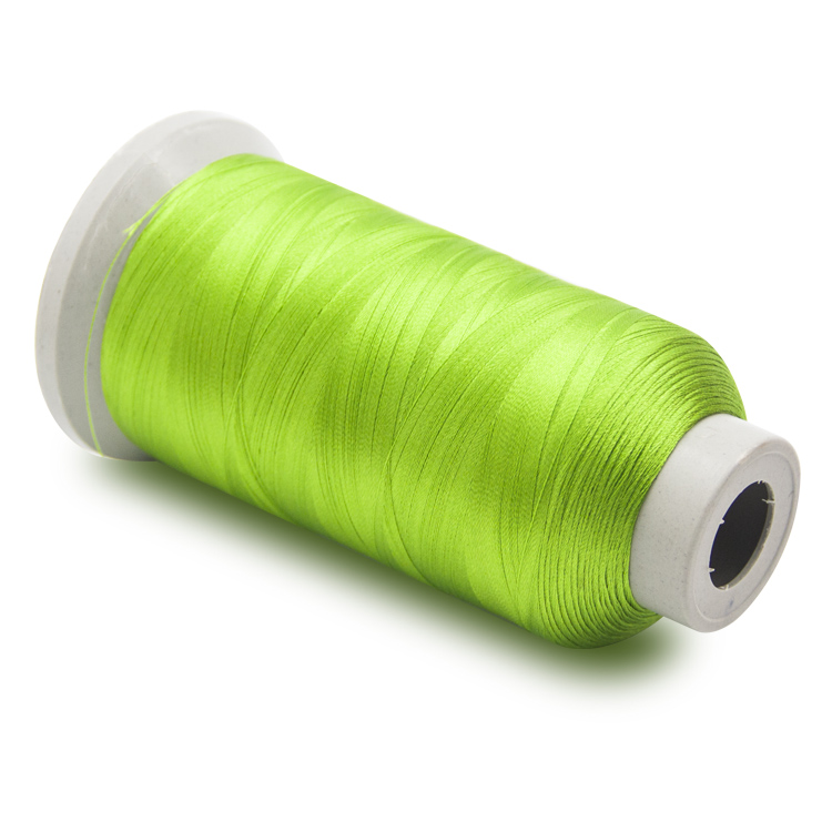 Needle dual pure damping rayon polyester filament thread