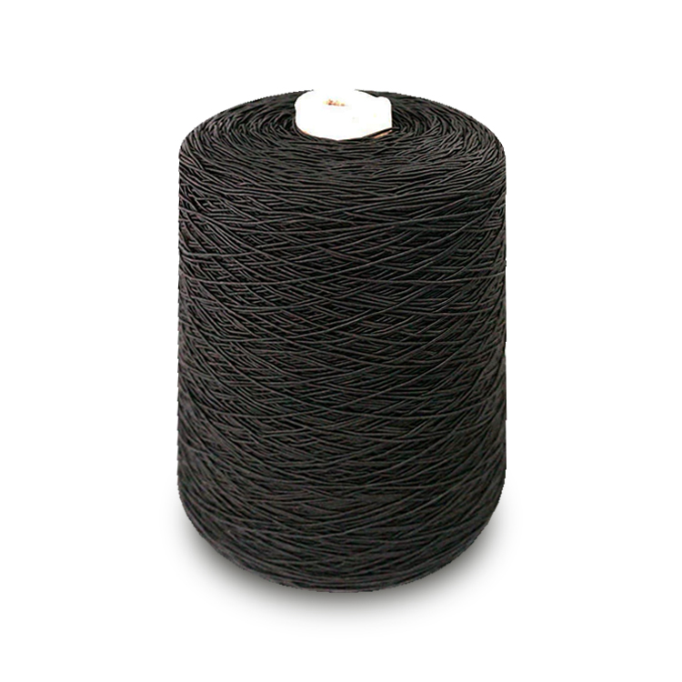 Fil de polyester ciré à haute résistance pour tubes en papier pour le tricotage