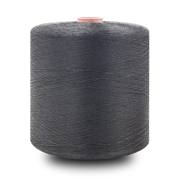 Paper tube high strength waxed polyester yarn for knitting