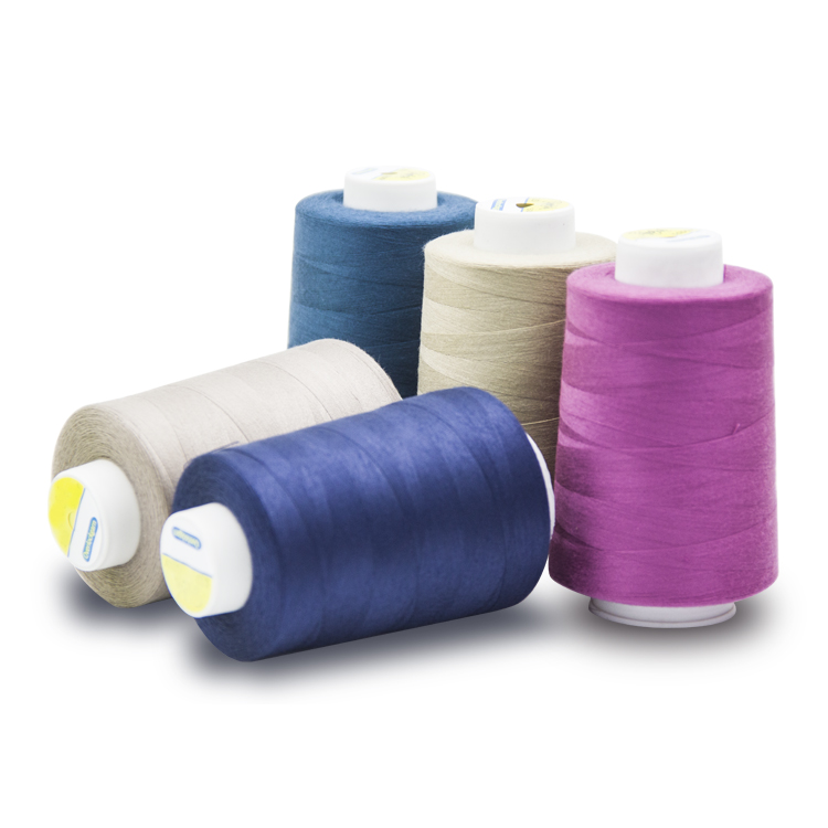 Linha de máquina de bordar costura para moda têxtil