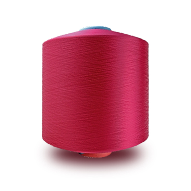 Soft warm medium weight polyester cotton blended knitting yarn