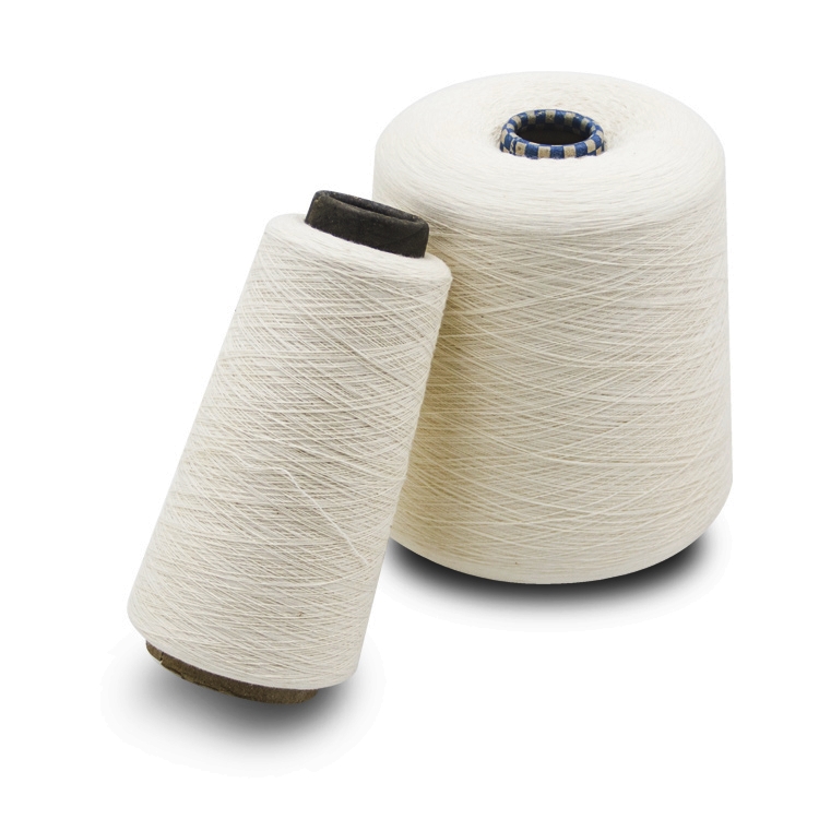 Superior polyester spun yarn for knit